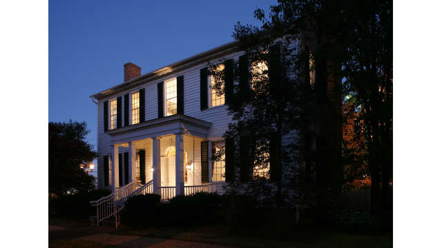 Church-Waddel-Brumby House at Night