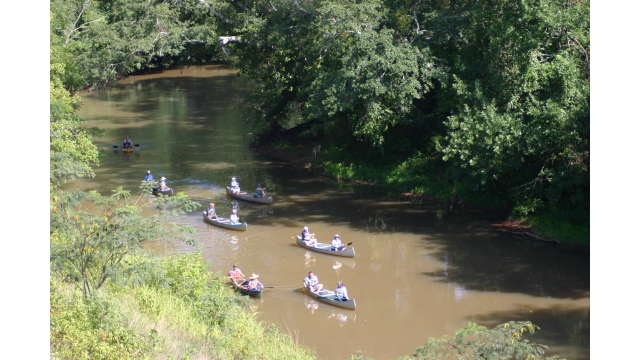 Canoeing the Oconee