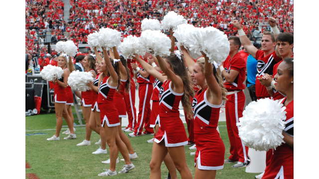UGA cheerleaders