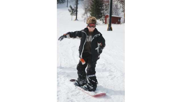 A Young Snowboarder | Boone, NC