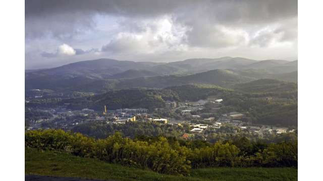 View of Boone from Howards Knob Park | Boone, NC