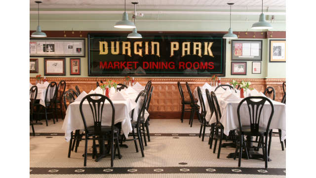 Dining room, Durgin-Park Restaurant