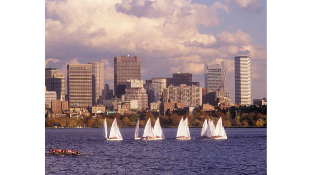 Boats on the Charles River