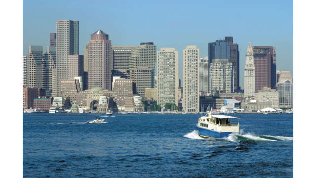 Boston Harbor Skyline