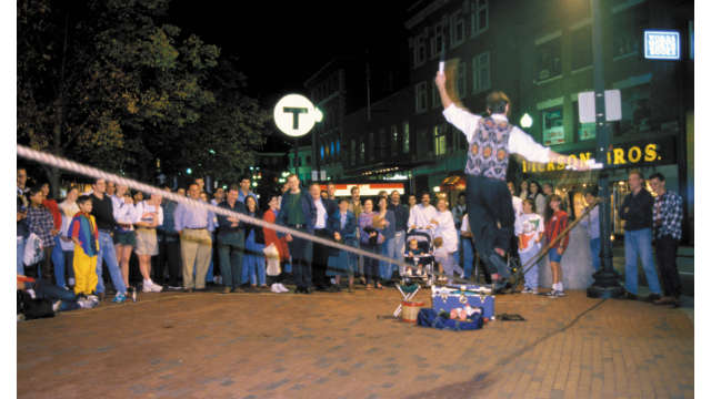 Harvard Square Street Performers