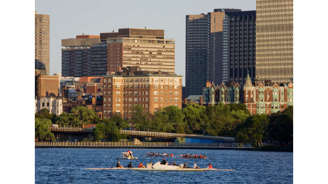 Rowers on the Charles