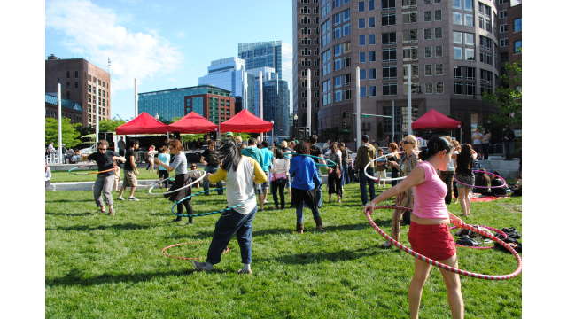 Fun at FIGMENT on the Greenway
