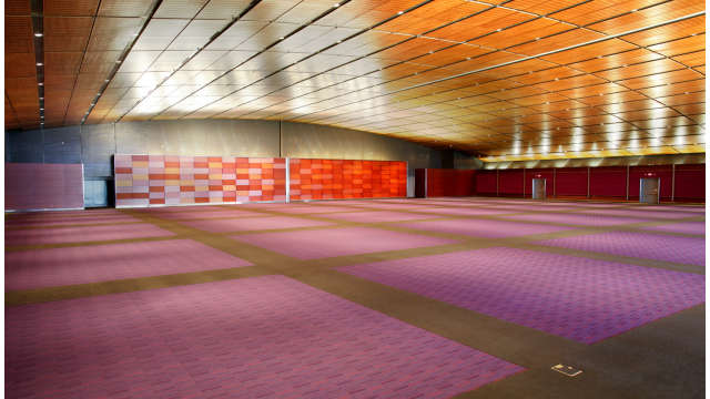 BCEC ballroom empty