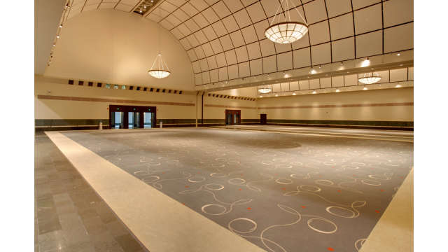 Hynes Convention Center Empty ballroom