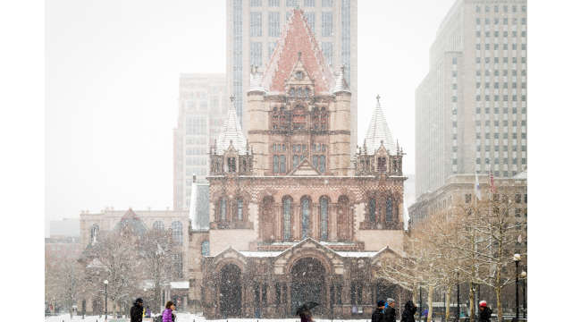 Trinity Church in Snow