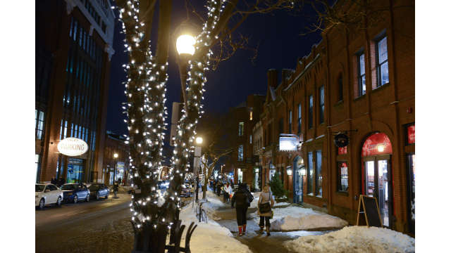 Window Shopping on Newbury Street