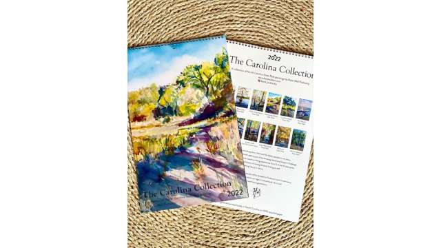 The Carolina Collection Calendar by Katie Wall Podracky: $33