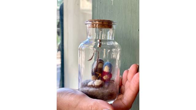 Nativity Jar: $32