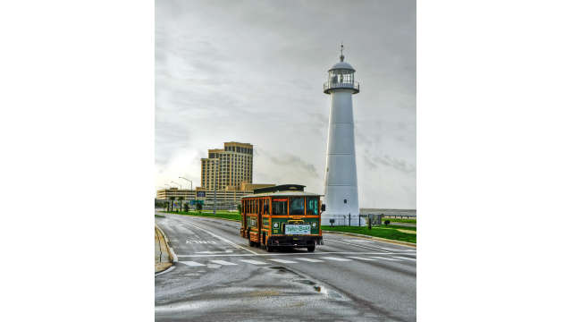 Biloxi Lighthouse & Trolley