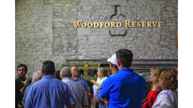 Tour Group at Woodford Reserve