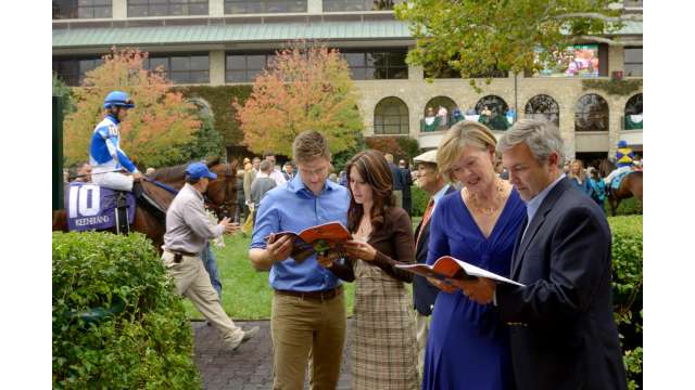 Paddock at Keeneland Race Course