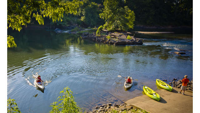 Oconee River Greenway kayaking