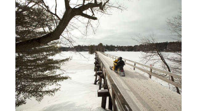 snowmobiling