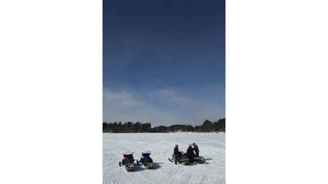 Snowmobiling