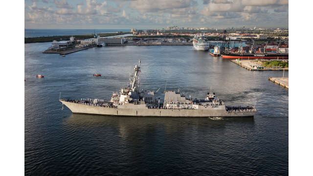 U.S.S. Paul Ignatius is one of the newest battle ships in the U.S. Navy's fleet.