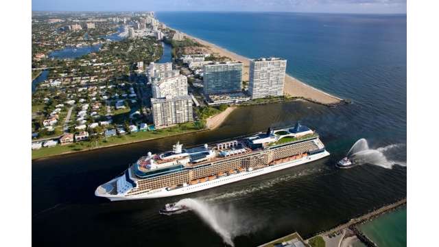Celebrity Solstice arrives to Port Everglades