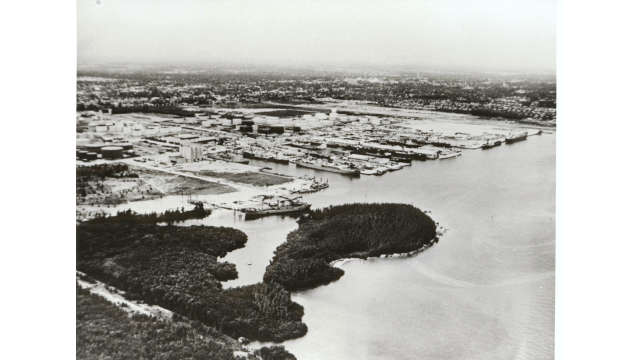 1950s Port Aerial