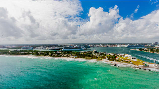 2014 Aerial View of Port Everglades