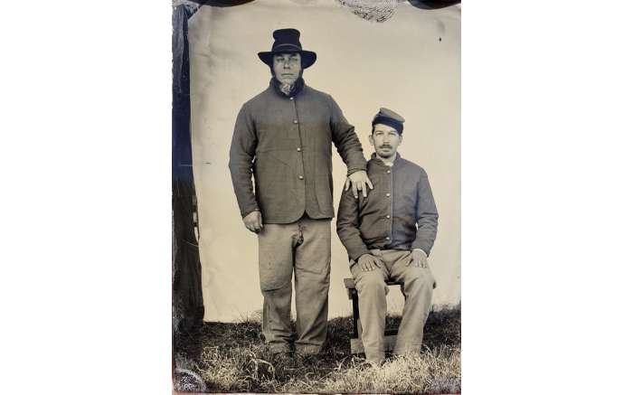 Field Studio Ambrotype, Missionary Ridge, November 2019
