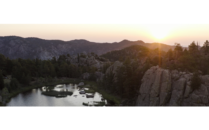 Cliff Lake at Sunrise