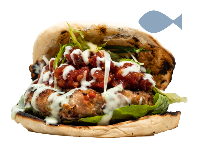 Caleb and Broad Burger