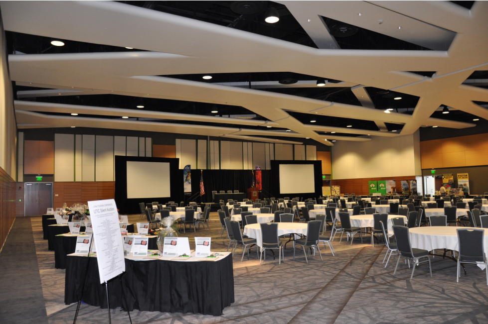 Ballroom set up