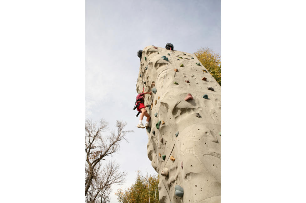 CLAS Ropes Course - Rock Wall