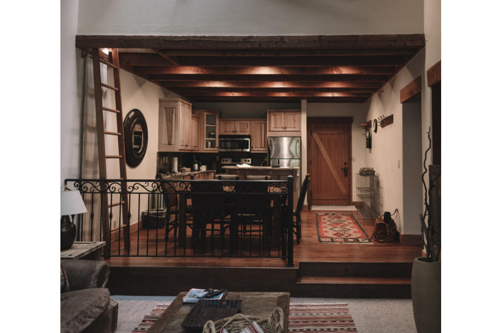 Guest Room Kitchen and Living Room