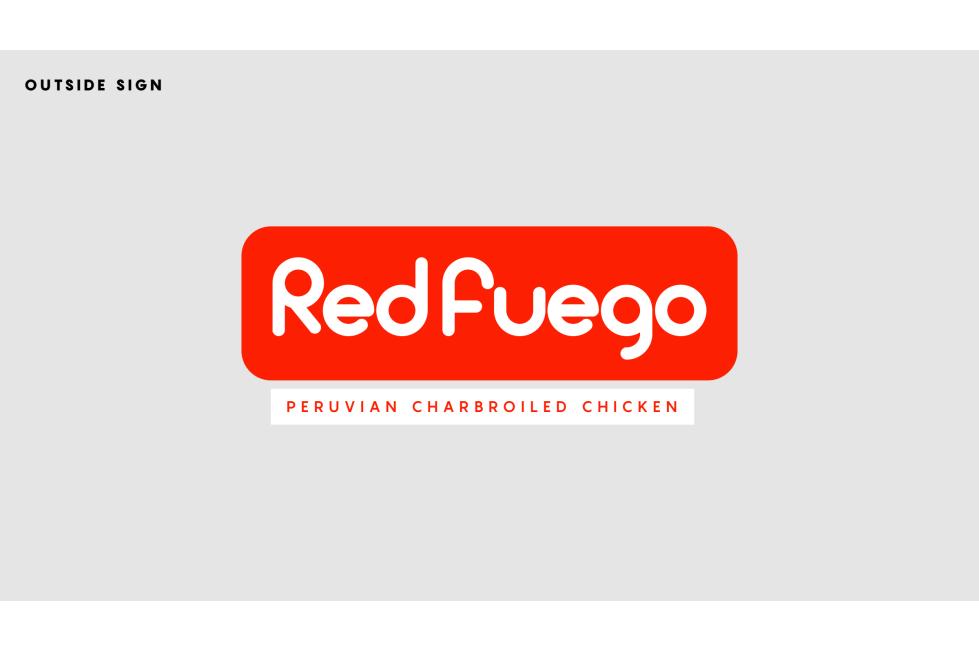 Red Fuego Sign/Logo