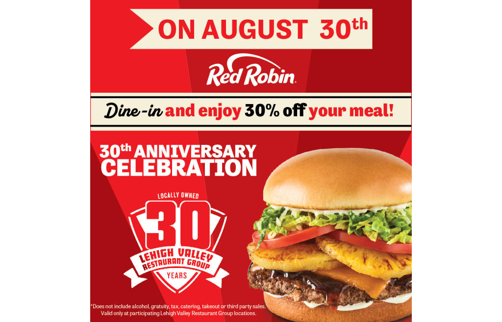 Red robin top take out