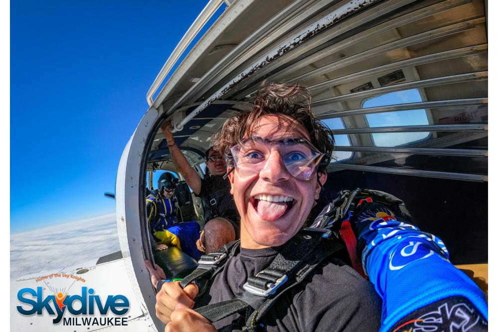 Excited to Skydive!