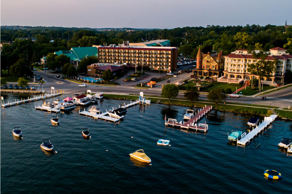 Arial 4 Shot of Lakefront