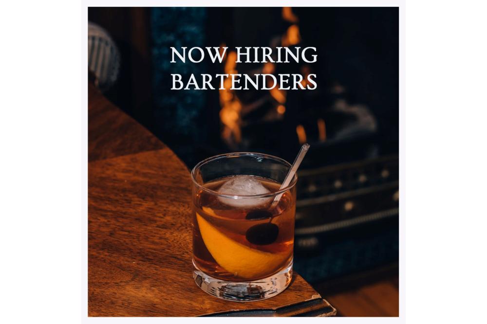 Bartenders Job Image