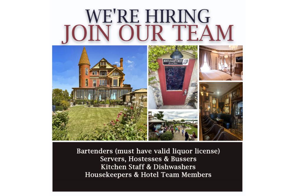 Now Hiring for Summer 2025 at The Historic Baker House!