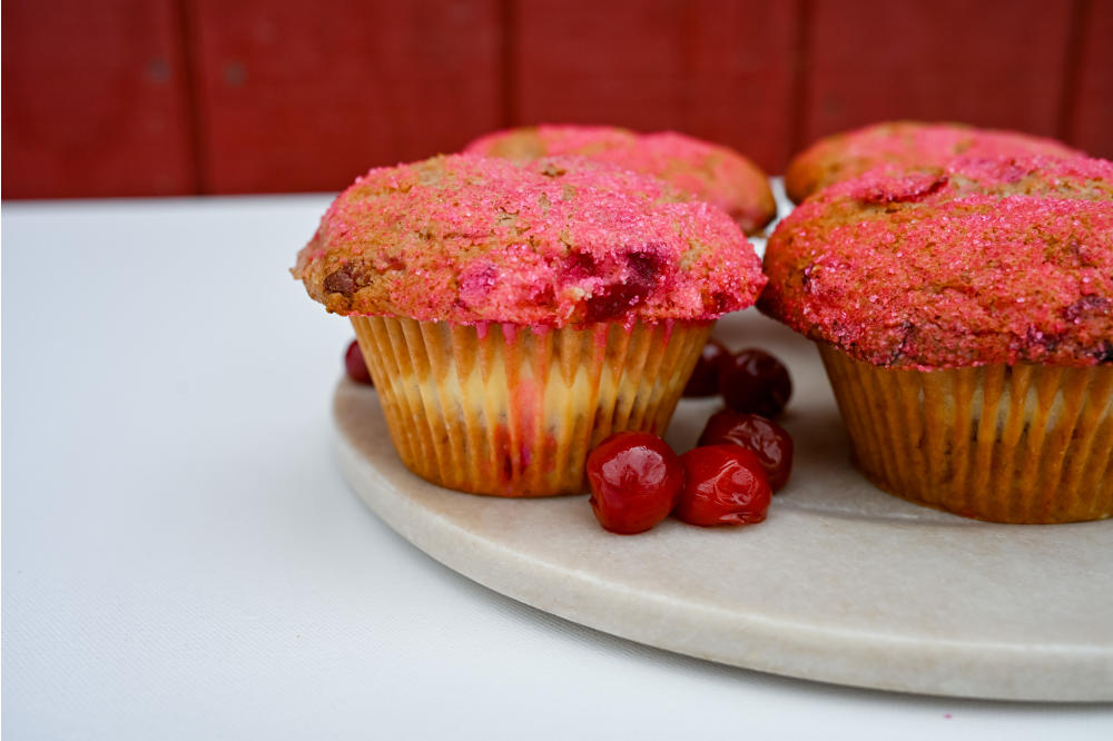 Cherry Cream Muffin