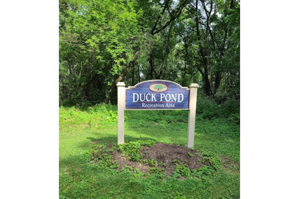 Duck Pond Sign
