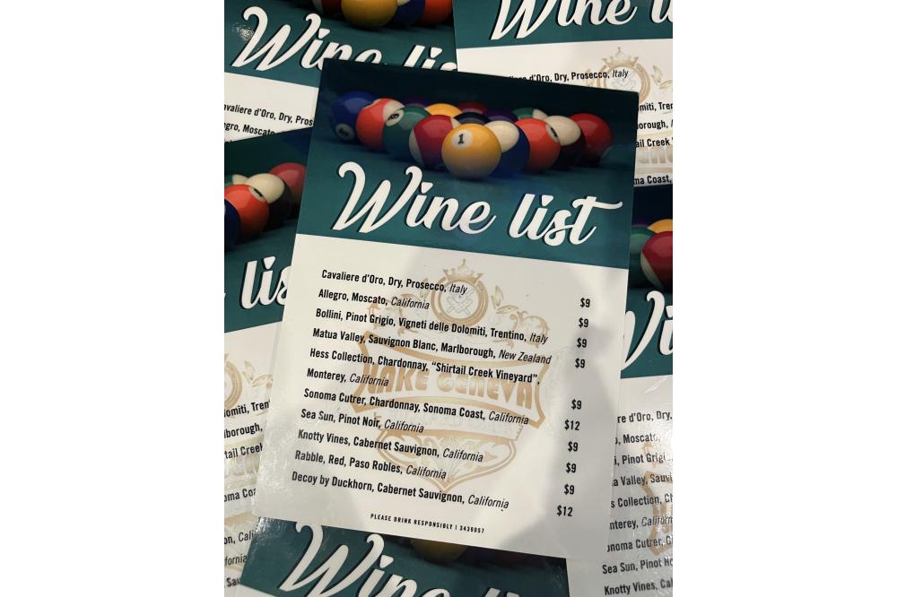 Wine List
