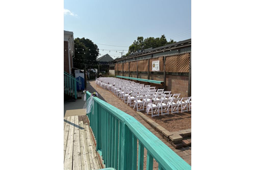 Long View Beer Garden Wedding