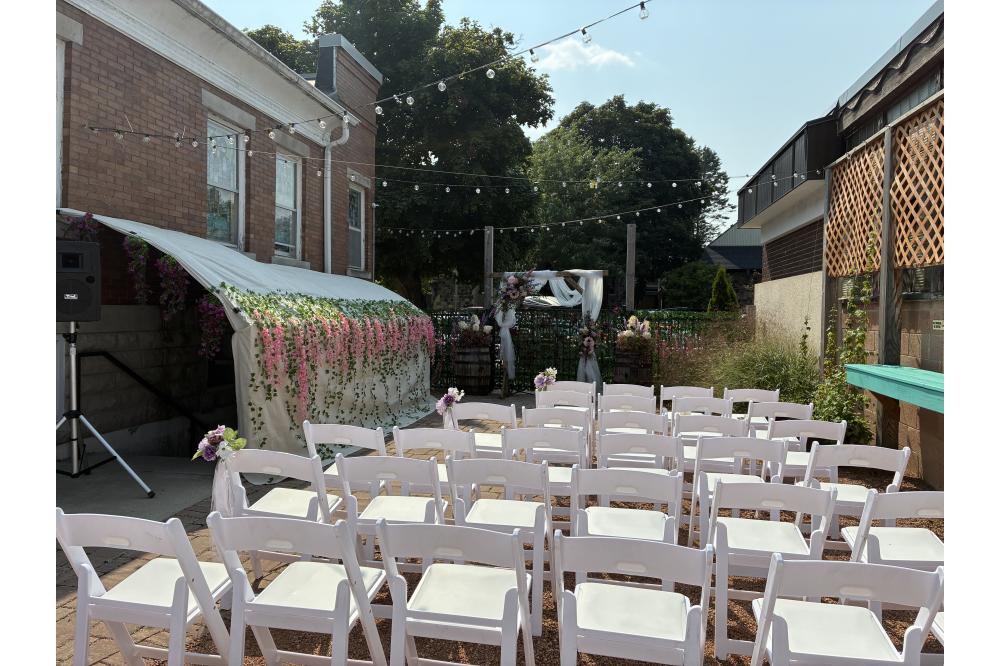 Beer Garden Wedding