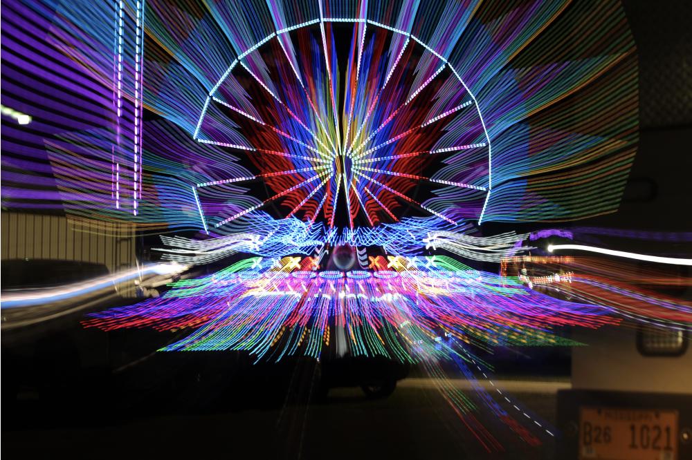 Ferris Wheel Light Show