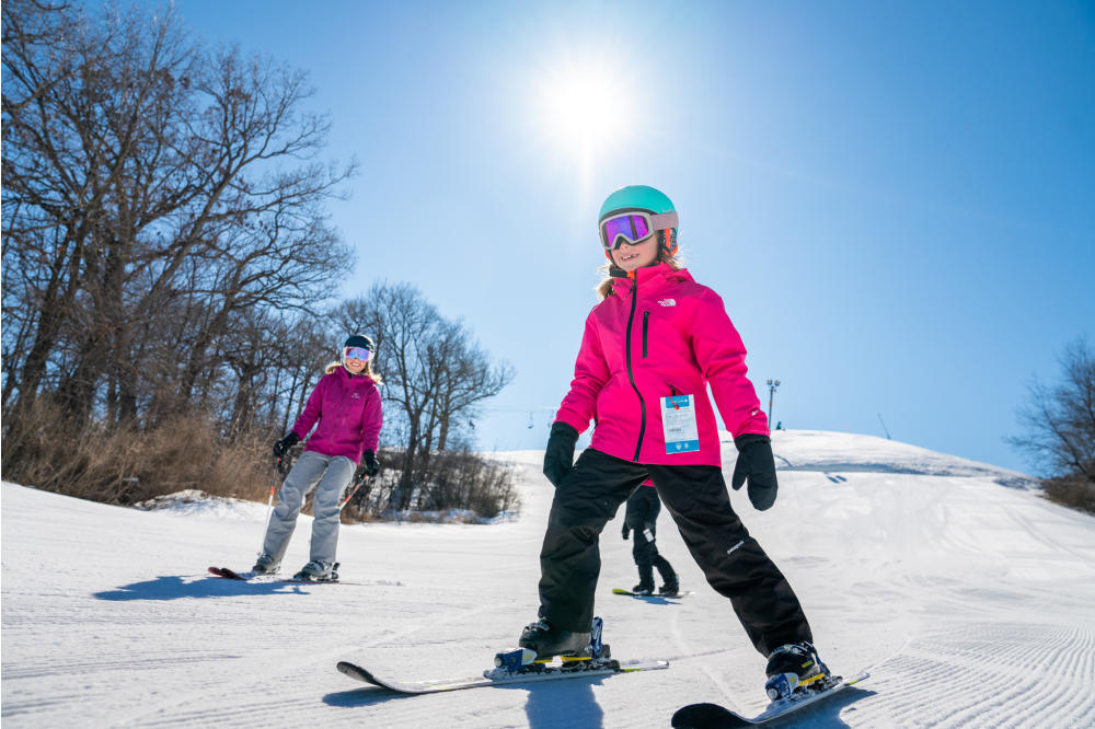 Skiing at The Mountain Top