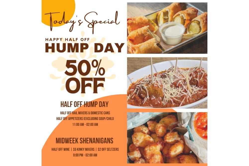 Magpie's Half Off Hump Day