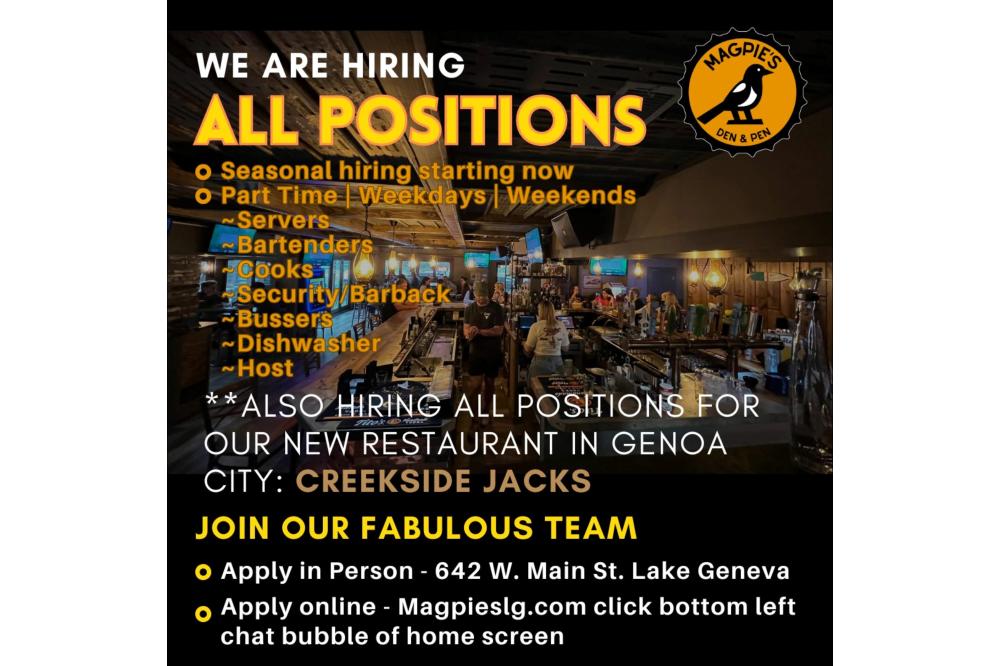 Jobs April 2025