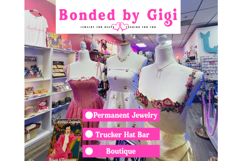 Bonded by Gigi: Permanent Jewelry, Trucker Hat Bar & Boutique
