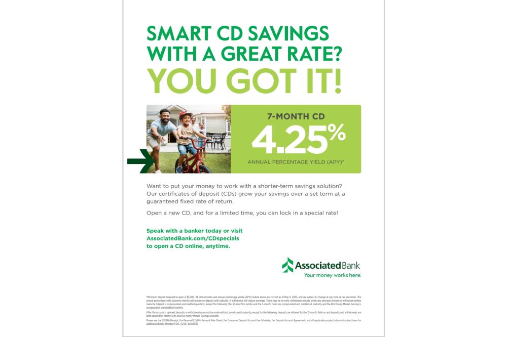 4.25% 7-month CD